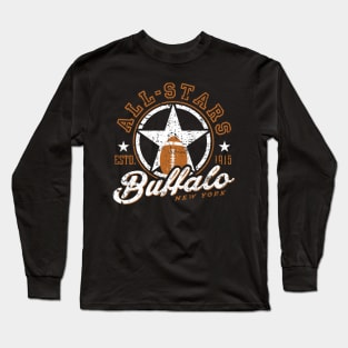 Buffalo All-Stars Football Long Sleeve T-Shirt